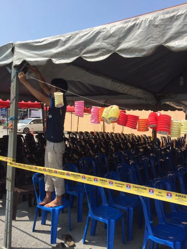 Malam kebudayaan cina pesta tanglung