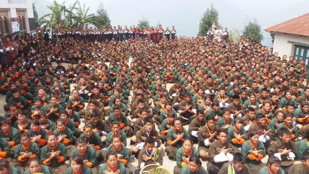 Bhutan Scouts conduct mobile scout  in schools