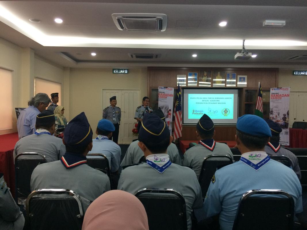 Majlis Pelancaran Tabung Ramadhan Kareem Dengan Kerjasama Persekutuan Pengakap Malaysia