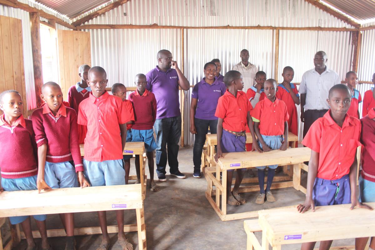 Jans Amboseli Academy Classroom Project