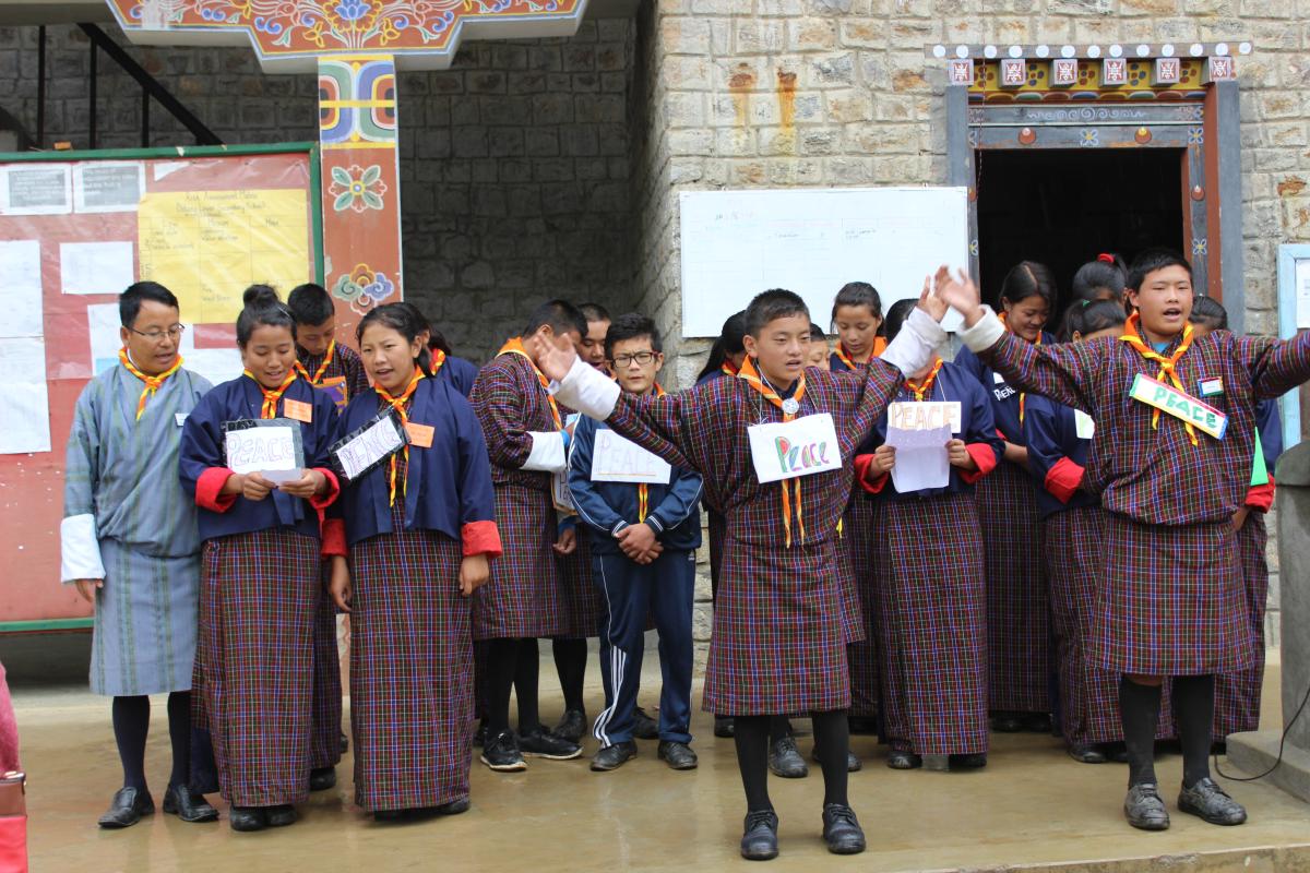 Observing International Peace Day