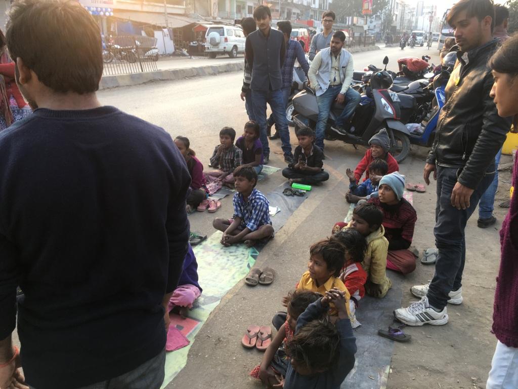 Messenger of peace program at Smile Roti Bank Gorakhpur Uttar Pradesh India