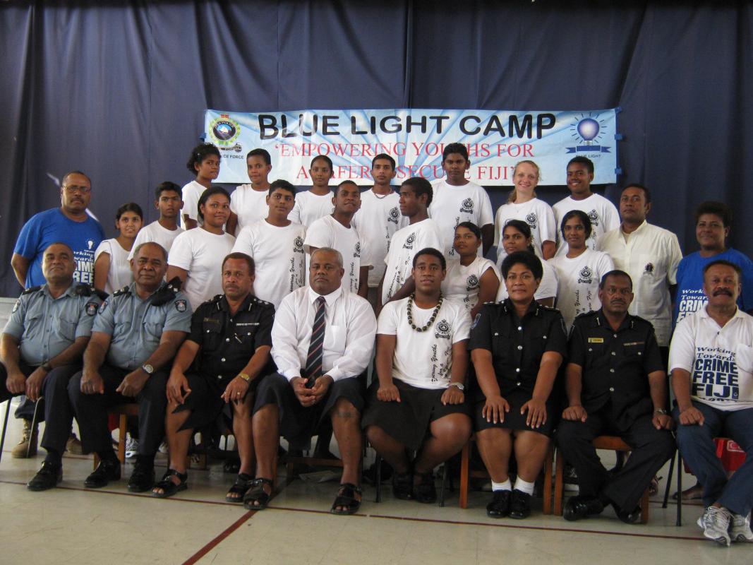 FIJI POLICE FORCE BLUELIGHT YOUTH CAMP