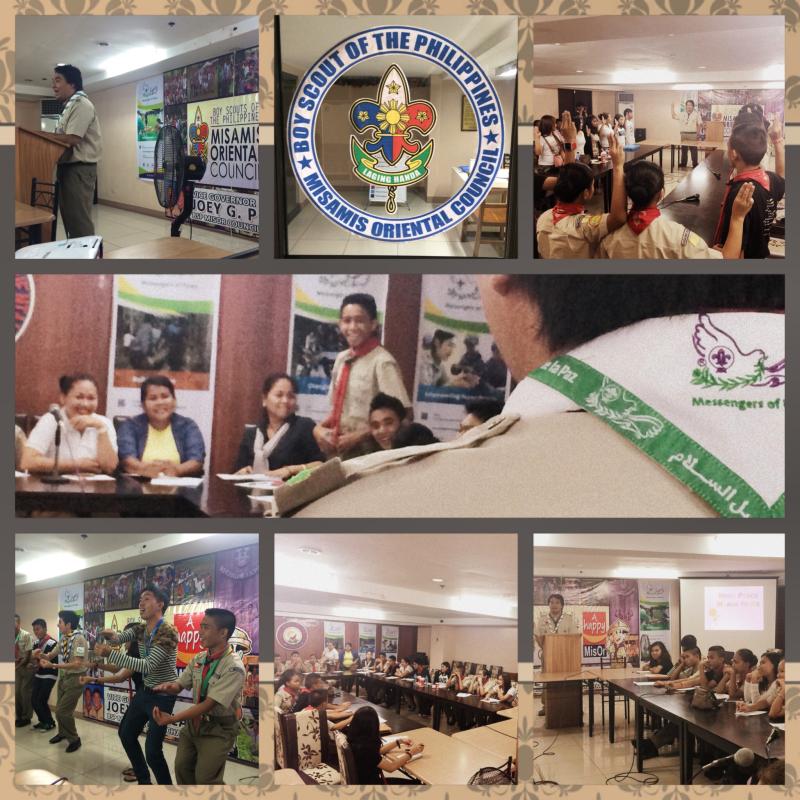 Messenger of Peace Training for BSP Misamis Oriental Council