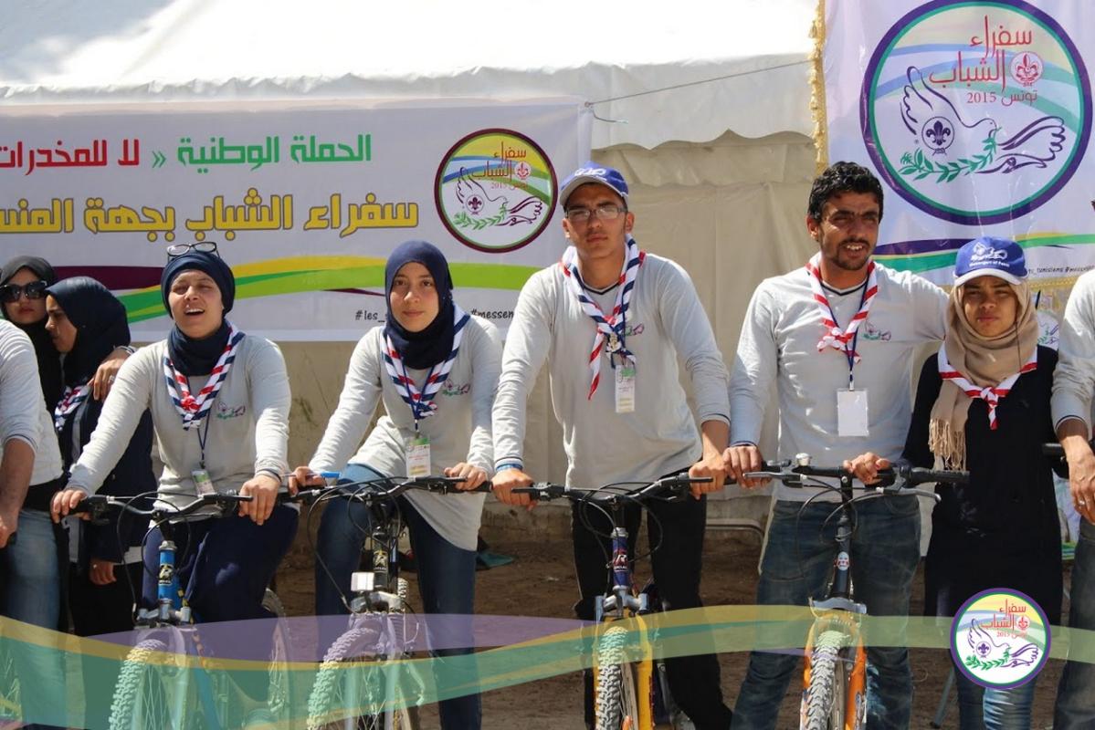 سفراء الشباب المنستير - الحملة الوطنية لا_للمخدرات - تونس  2015 No to Drugs