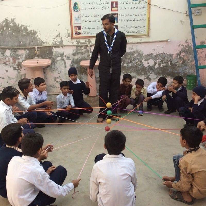 MOP ROAD SHOW activities in Al_Mustafa_High_School Sidhupura Faisalabad. 