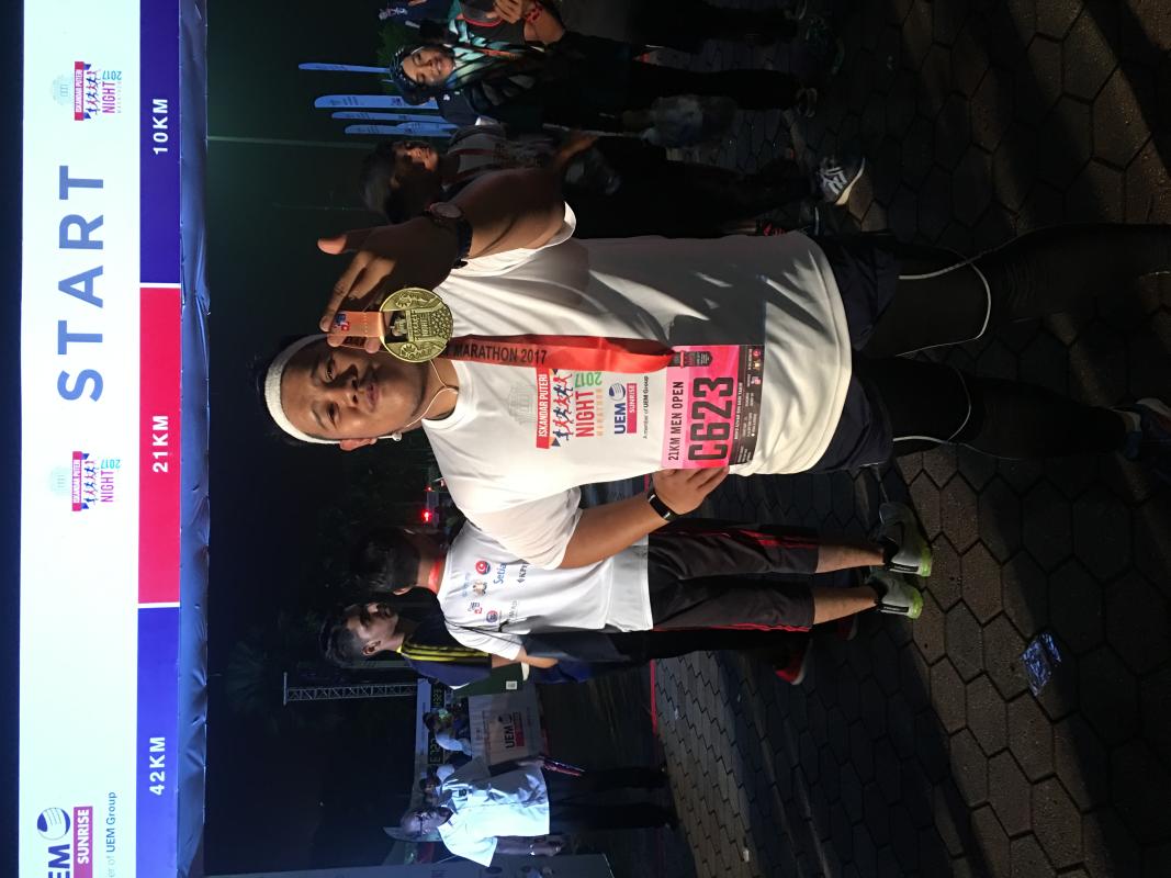 Larian Marathon Iskandar Night Run 2017