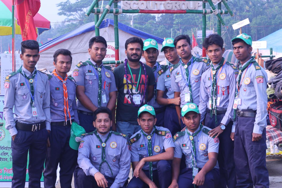 MoP initiatives at 1st Regional ICT Camp of Rover Region in Bangladesh