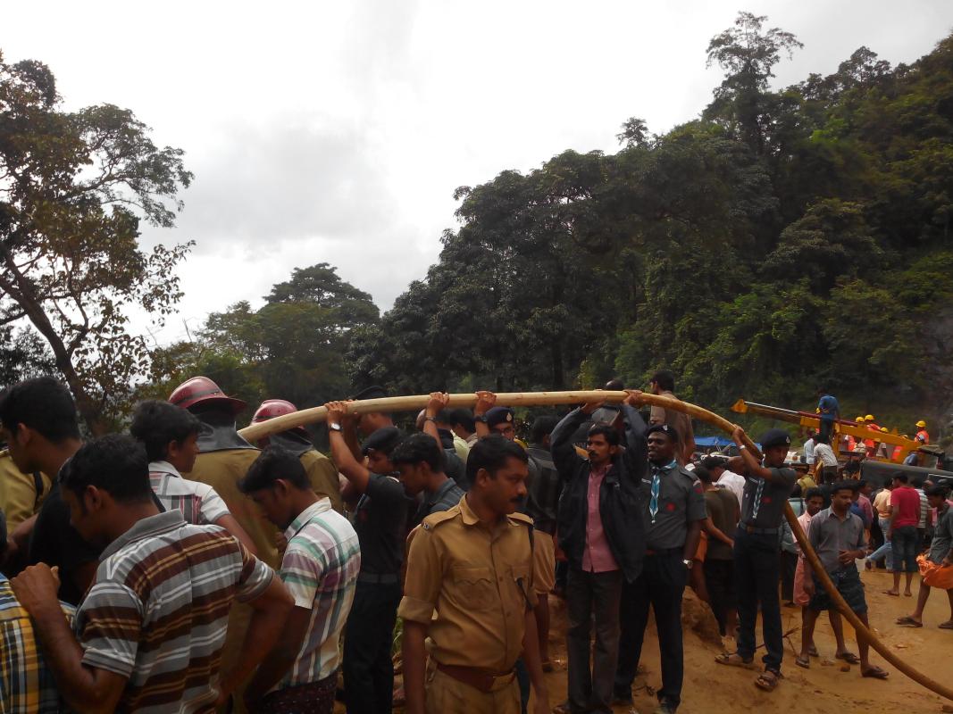 Ksbsg; landslide rescue mission service 