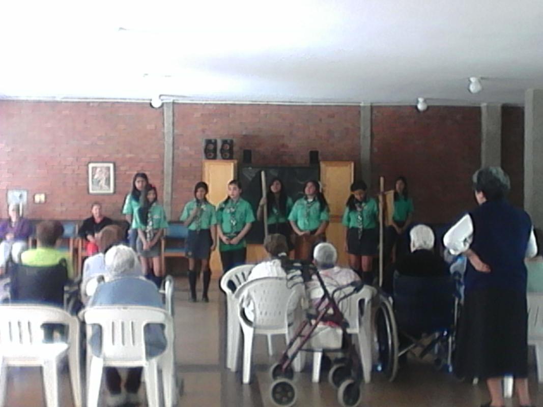 Servicio Tropa Chorlitos para Casa hogar adultas mayores
