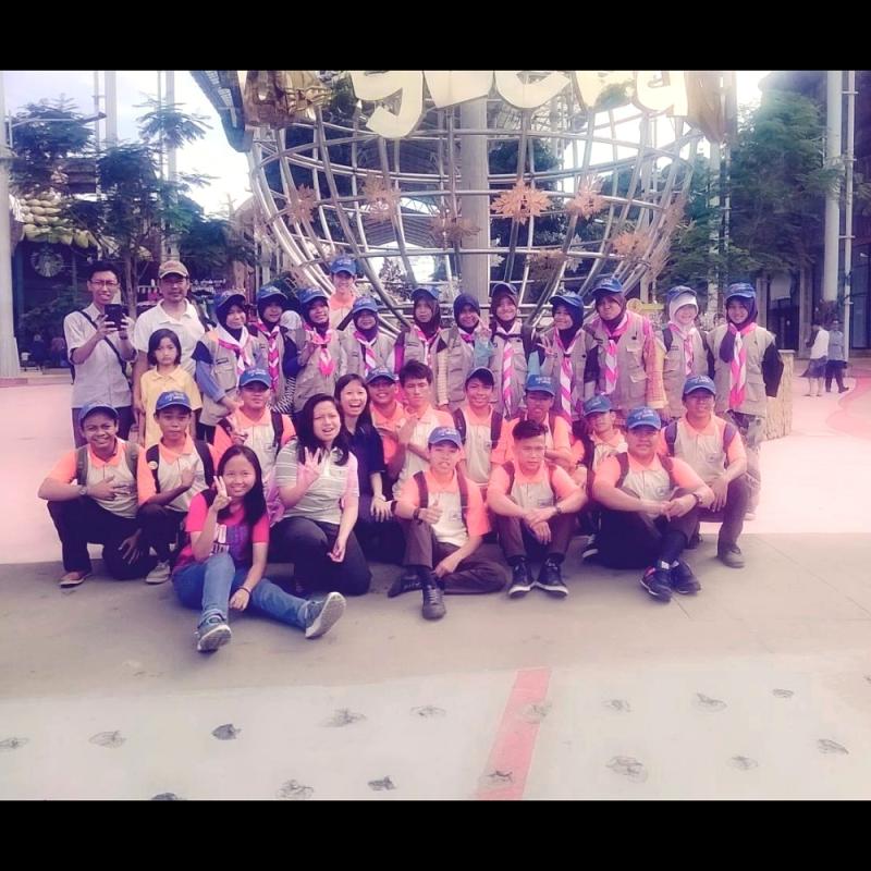 Prabu Siliwangi Troop of Ticket To Life Indonesia goes to Jungeland, Sentul