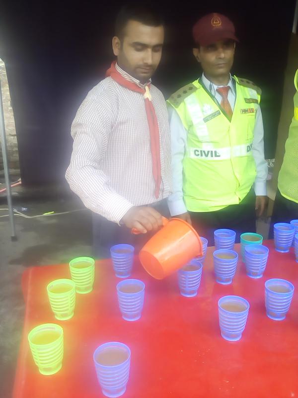 Social Service Camp on eve of Mehraj-U-Alam at Dargah Hazratbal