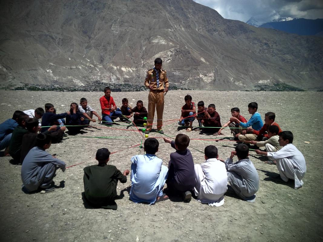 10th Messenger of Peace Road show at an Babul-ilm orphanage, Gilgit.