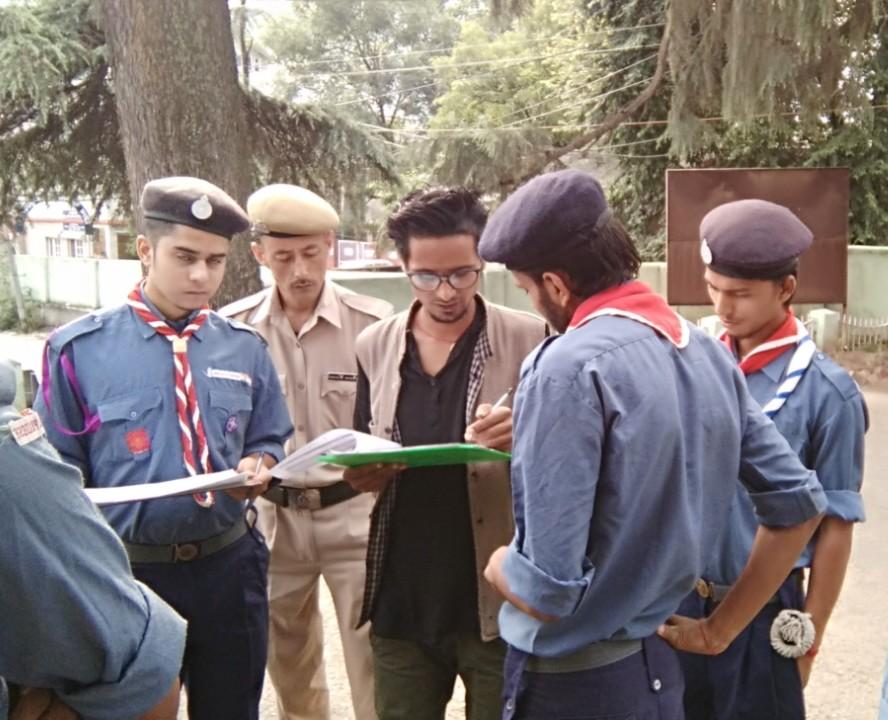 Survey To find the reason behind traffic Jam in Kullu area.