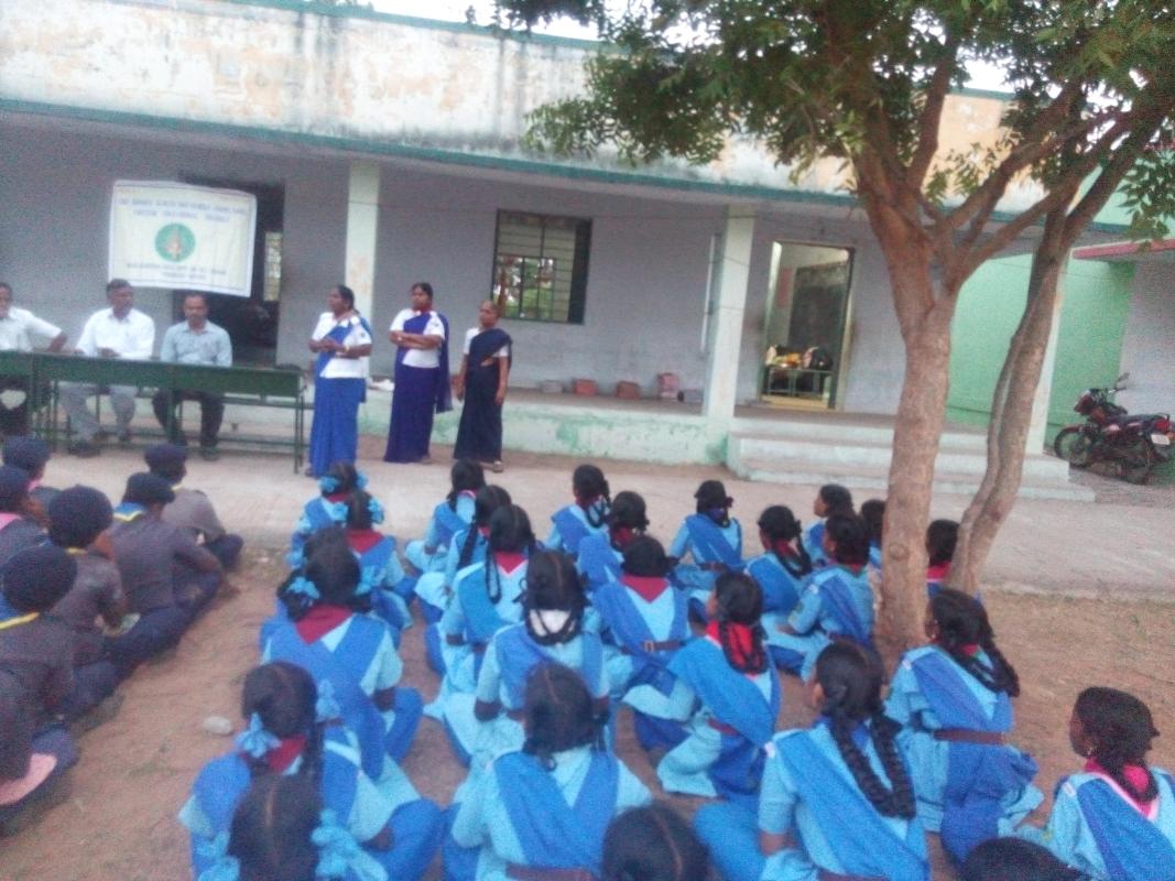 Rajyapuraskar test camp at cheyyar district Tamilnadu