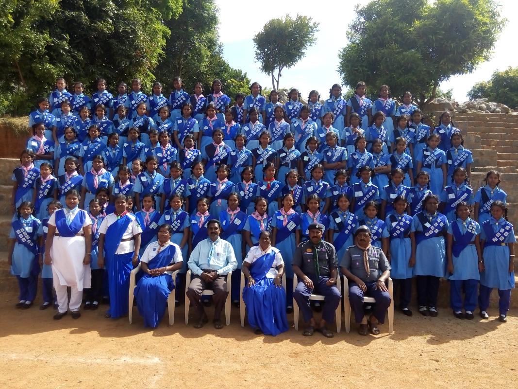 Rajyapuraskar test camp at Tirupattur district Tamilnadu