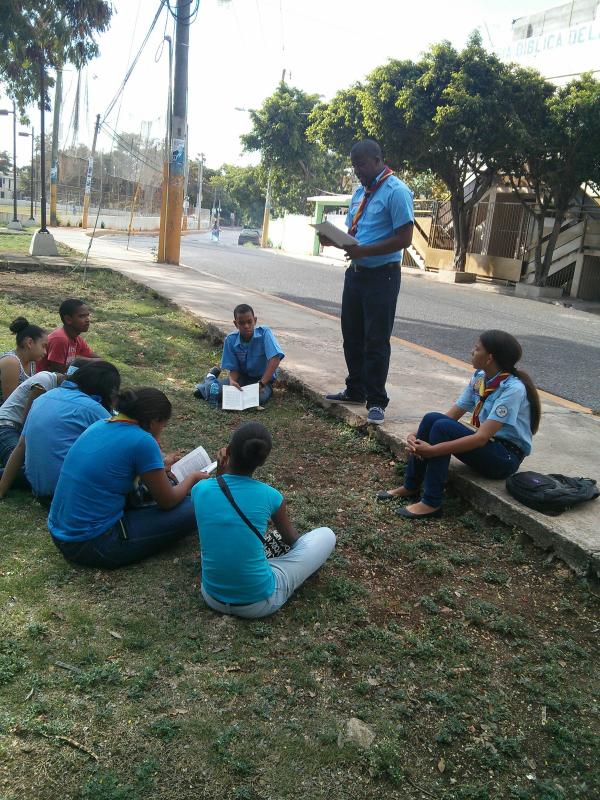 JORNADA DE LECTURA EN VOZ ALTA, Grupo Scout #2 - Fray Paulino Dominguez