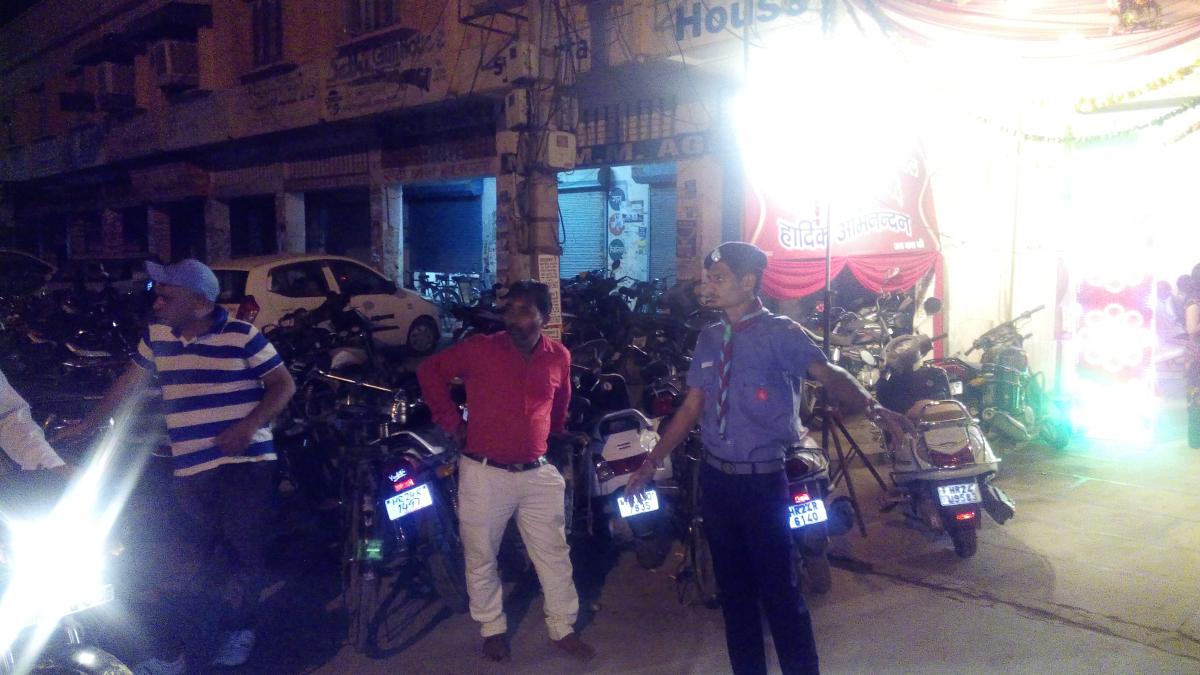 Service in Balaji Utsav