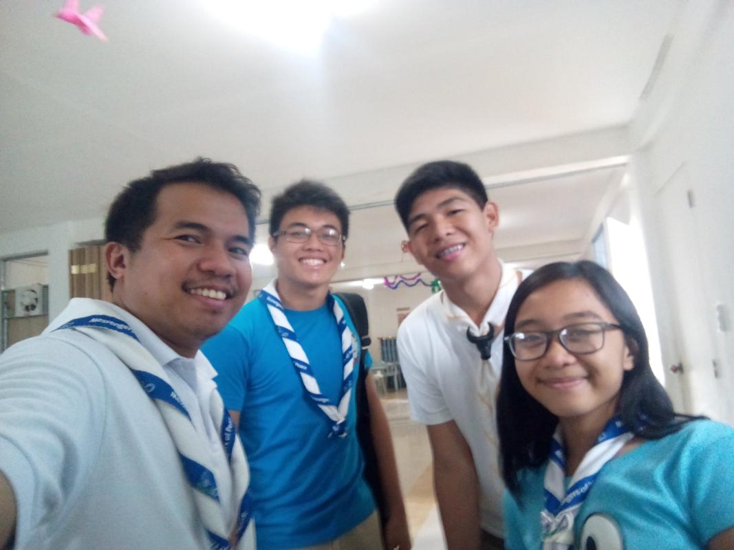 Team Brighton MOP Assisted PHCH's Investiture Ceremony Practice