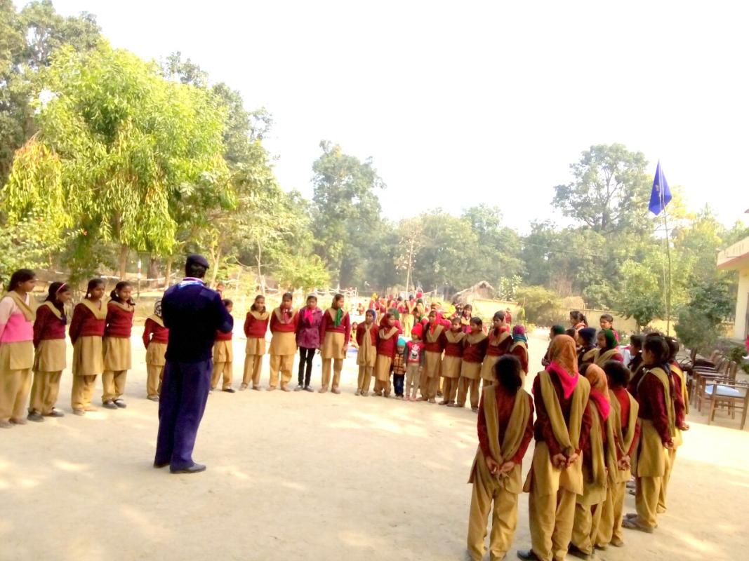 Special camp for Guides in KGBV MAWAI