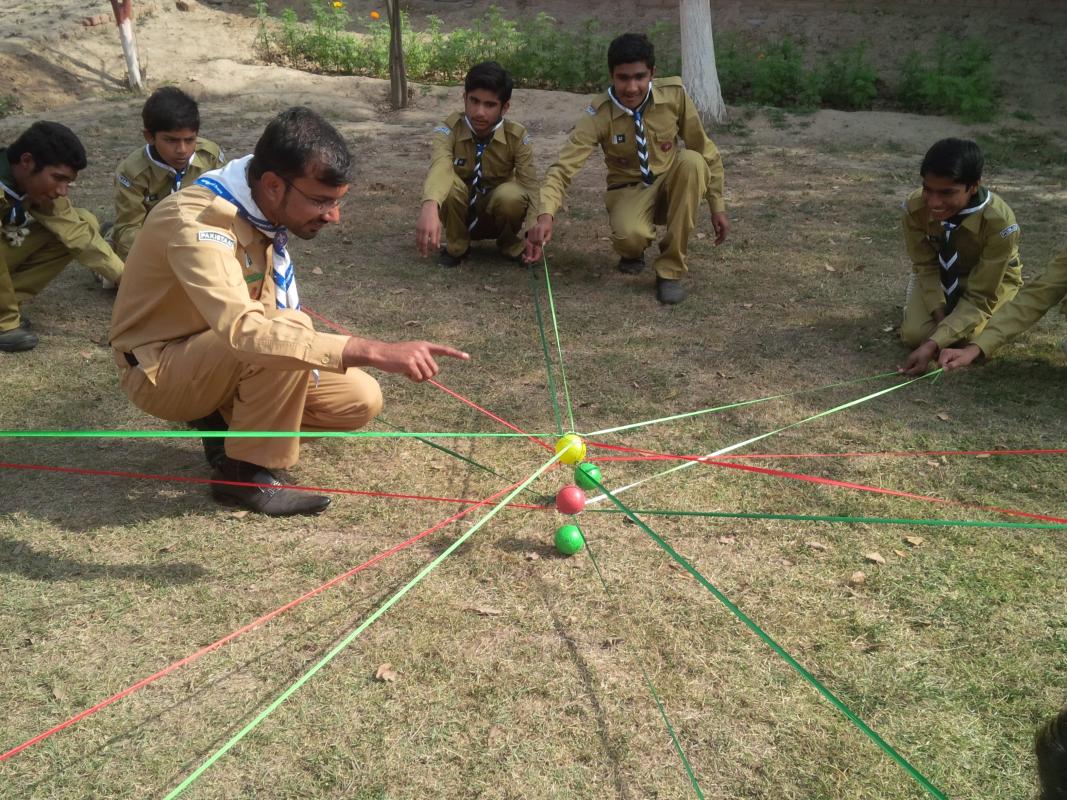 MOP ROAD SHOW at Regional Scouts HQ Sargodha, Punjab, Pakistan for Orphans of SOS Village