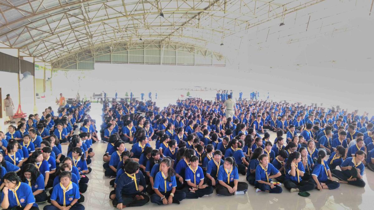 โครงการอยู่ค่ายพักแรมและพิธีประจำกองลูกเสือวิสามัญ