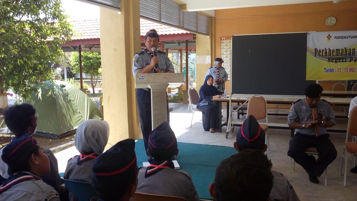Pelancaran Program Messengers of Peace (MoP) peringkat Negeri Pahang oleh Ketua Pesuruhjaya Pengakap Negeri Pahang Dato’ Lias bin Mohd Noor