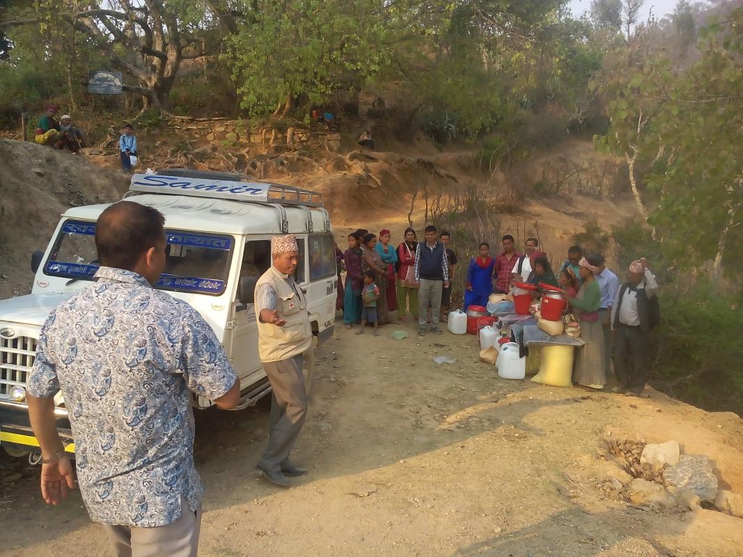 Landslide Disaster Management Dharampani VDC  