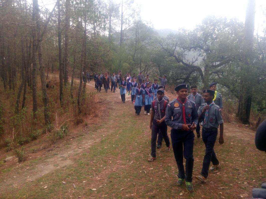 स्टेट लेवल नेचर स्टडी कम् ट्रैकिंग कार्यक्रम में इण्डियन स्काउट/गाइड ग्रुप (स्वतंत्र) ने किया सफलता पूर्वक प्रतिभाग।