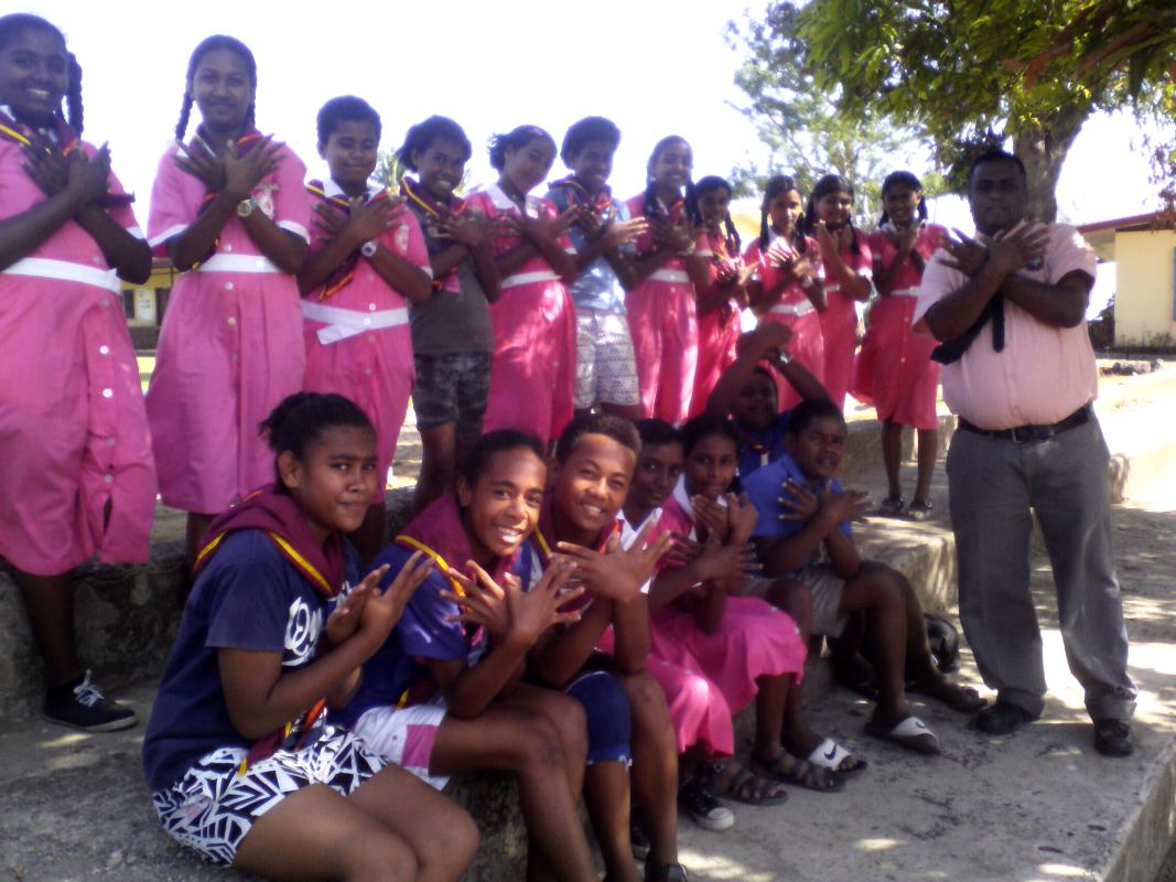 MOP AGENTS - 1ST GURUKUL SCOUTS, SAWENI, LAUTOKA [FIJI]