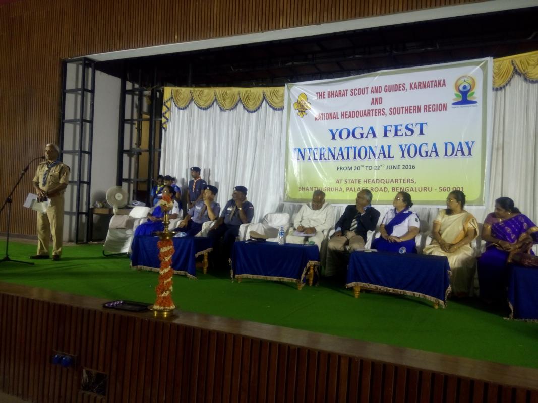 2nd International Yoga celebration