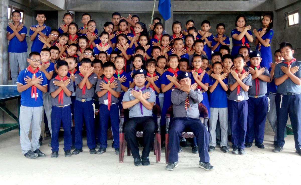 PEACE WORKSHOP AT SPRINGFIELD ACADEMY SCOUTS AND GUIDES UNIT