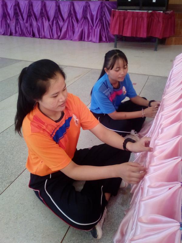 จัดสถานที่ช่วยครู