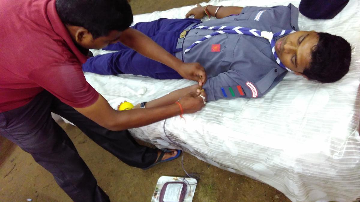 BLOOD DONATION CAMP