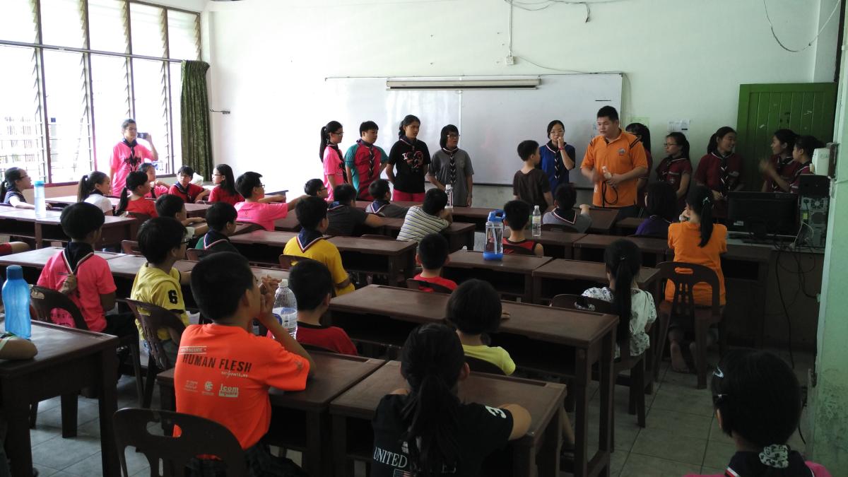 Task to assist leader during camp