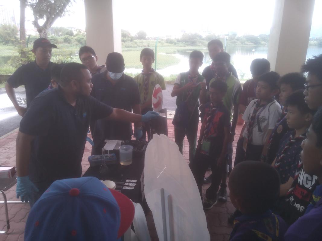 Demonstrasi Tahap Kelas Air