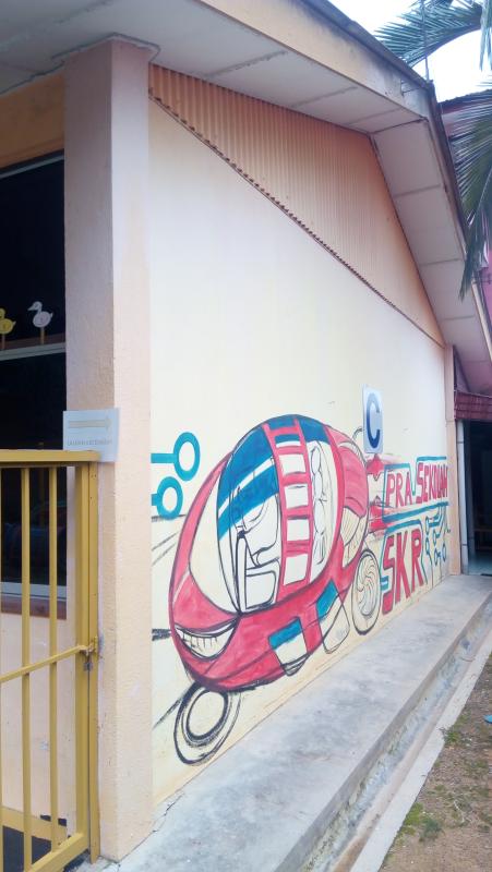 Mural Pra Sekolah.