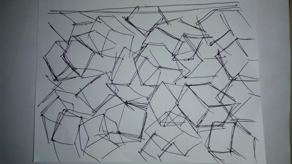 Idea awal karya abstrak aktiviti bercerita MoP.
