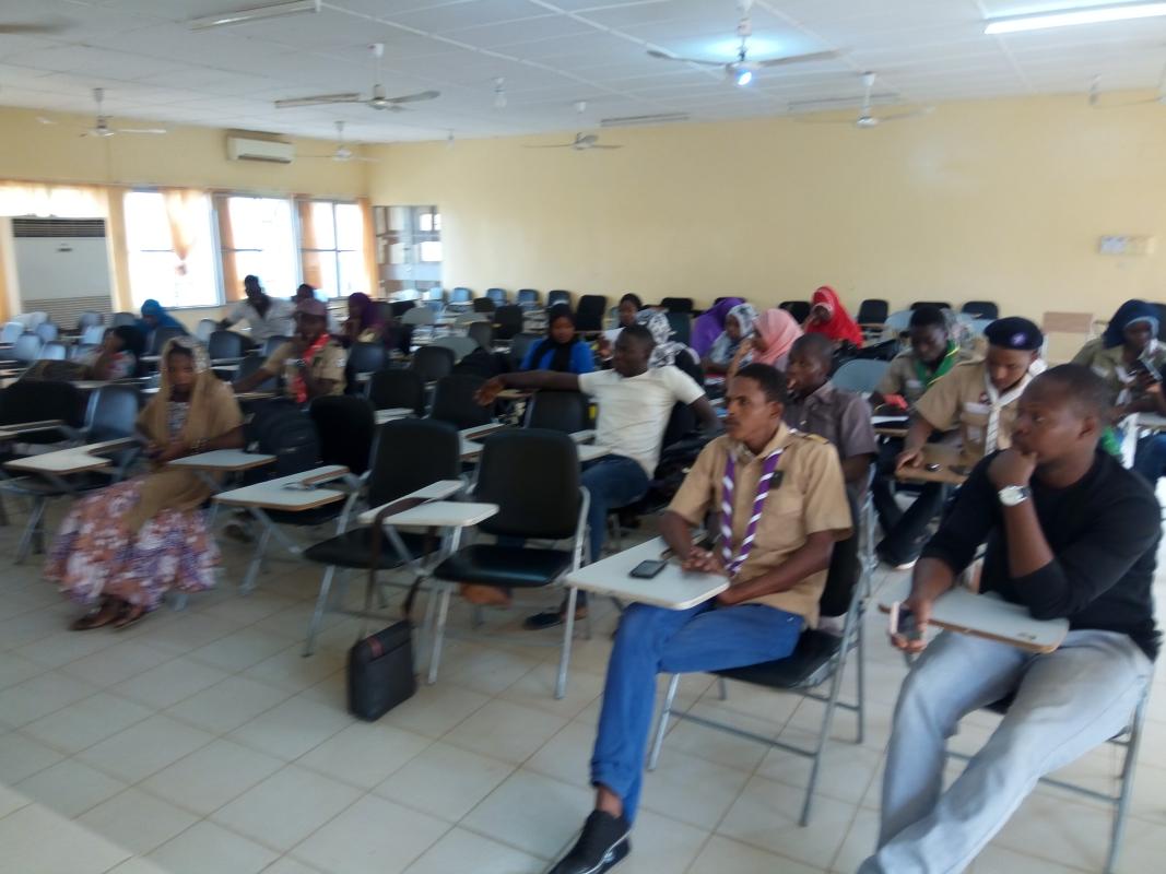 Rentrée des scouts universitaire de Niamey