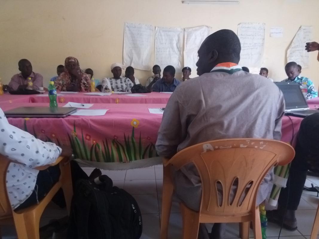 Rencontre des responsables scouts du Niger