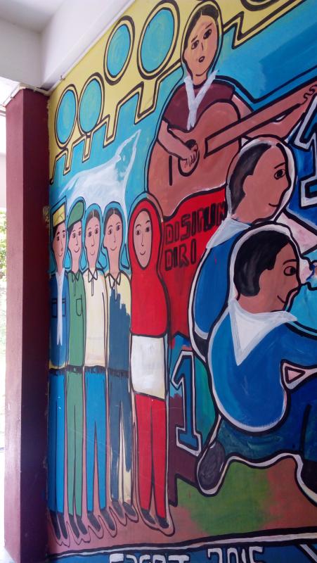 Mural koku dan MoP.