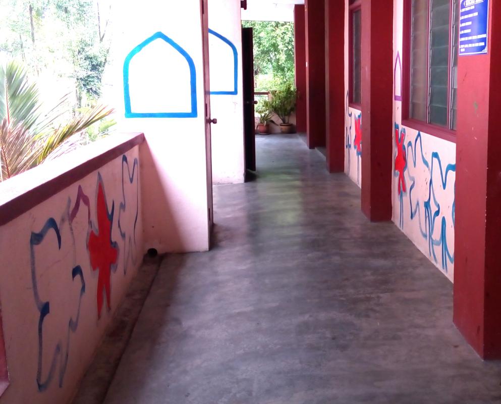 Mural surau.