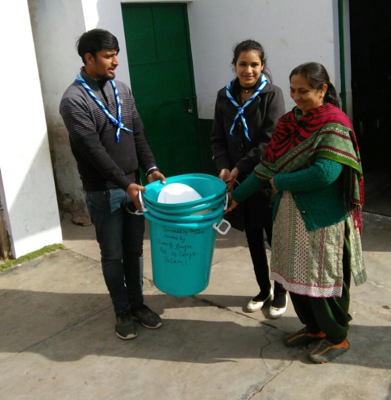 garbedge bin donation 