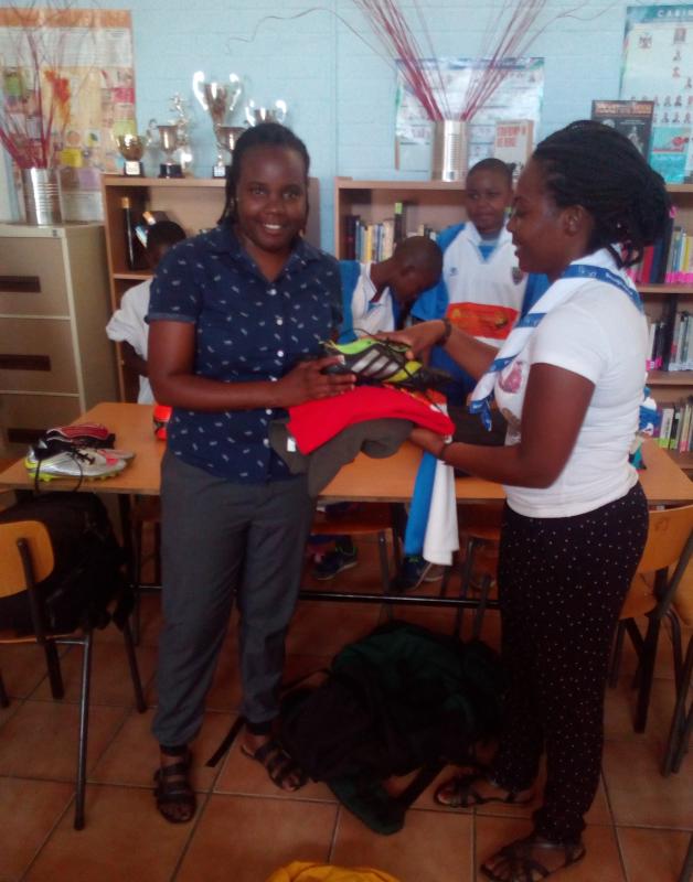 Scouts  Donation Soccer Gear