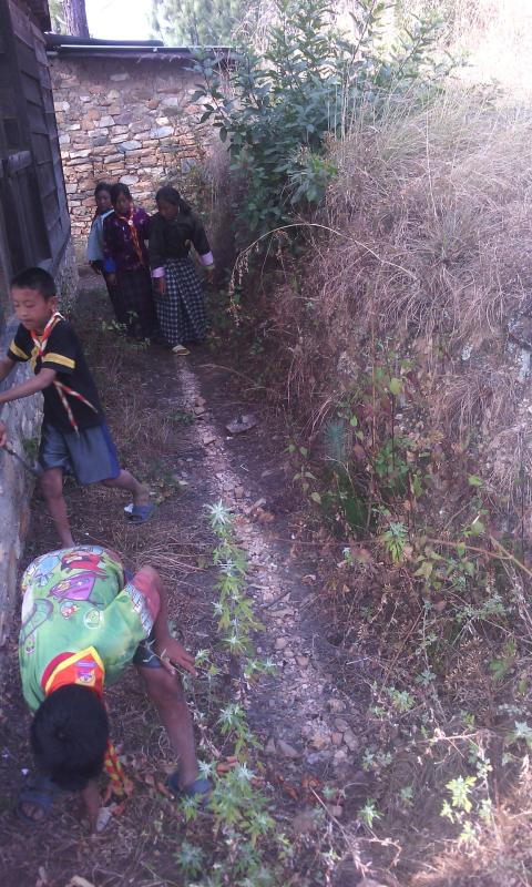 cleanig of Domkhar Outreach clinic