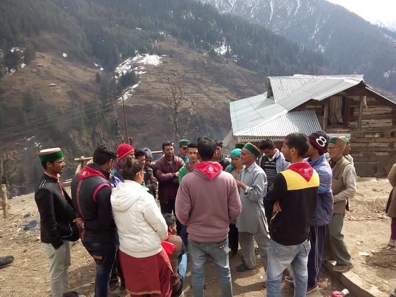 RELIEF CAMP AT TANGNU