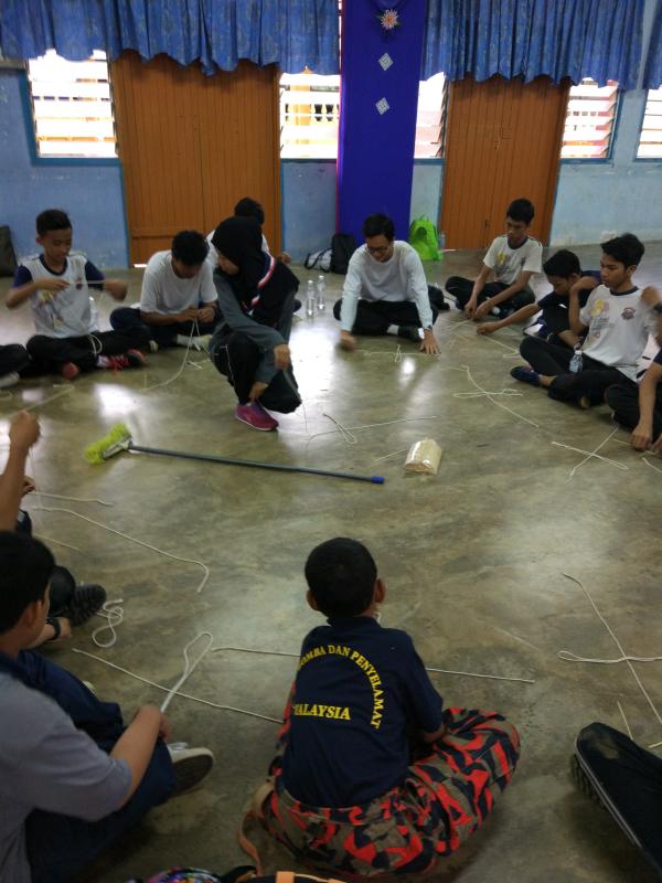 Hari Indah bersama Pelajar SMK Sungai Kertas 