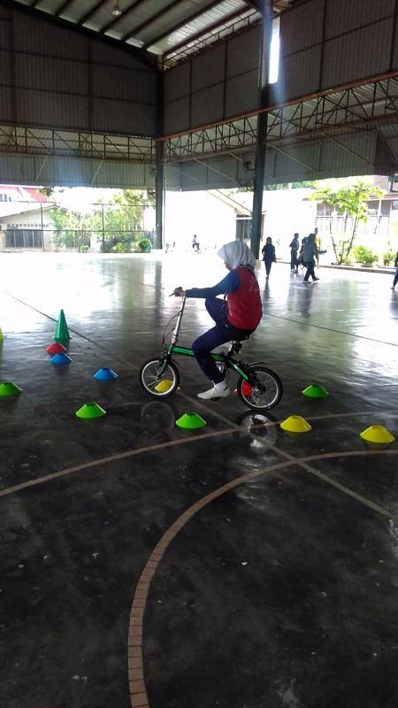 latihan berbasikal