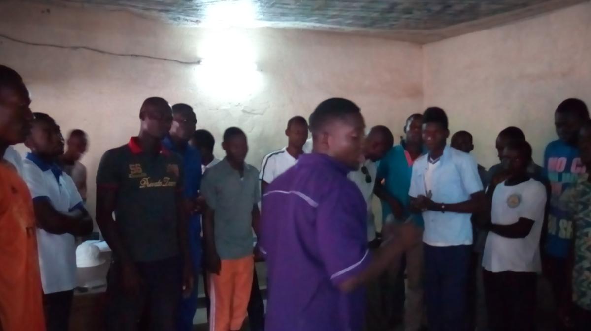 Rencontre avec les scouts du tchad