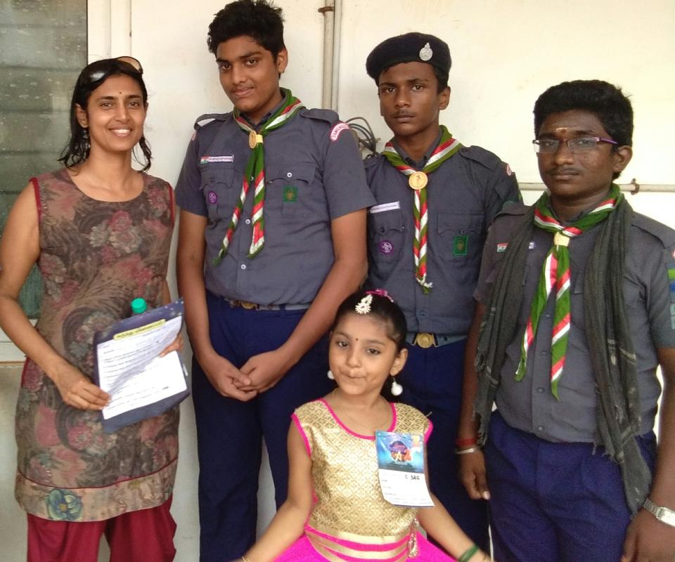 Organized Junior Super star audition